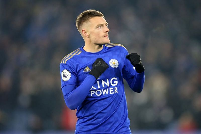 Vardy has scored 17 Premier League goals this season.